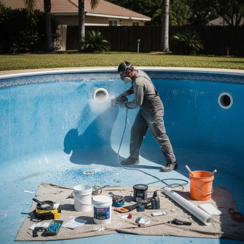 Fiberglass Pool Restoration